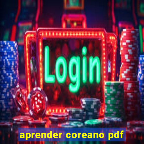 aprender coreano pdf